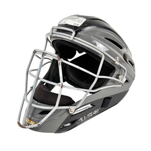 Used All-Star MVP2500-1 Catchers Helmet w/Mask Black MD 11506-S000306545