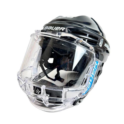 Used Bauer IMS 5.0 Helmet Full Visor Combo Black SM 11506-S000306689