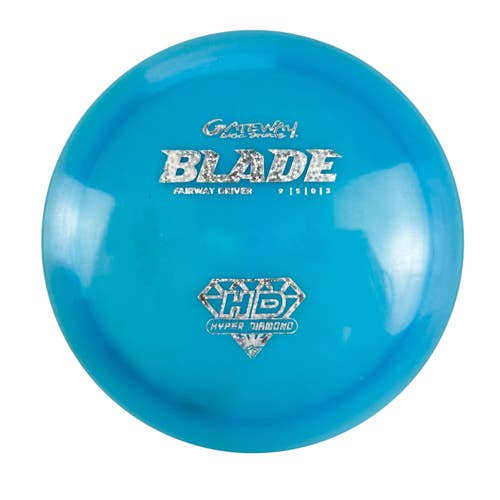 Used Gateway HYPER DIAMOND BLADE Disc Golf Driver Sky Blue 11506-S000306966