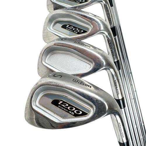 Used Wilson 1200 SYSTEM 45 Mens Iron Set RH 4I-SW 11506-S000307955