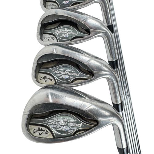 Used Callaway STEELHEAD XR Mens Iron Set RH 5I-GW/AW 11506-S000308034