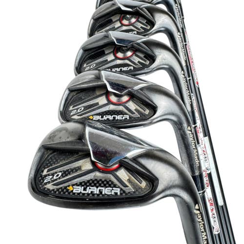 Used Taylormade BURNER 2.0 Mens Iron Set RH 6I-GW/AW 11506-S000309286