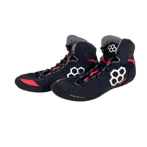 Used RUDIS Wrestling Shoes Black Senior 10.5 11506-S000296515