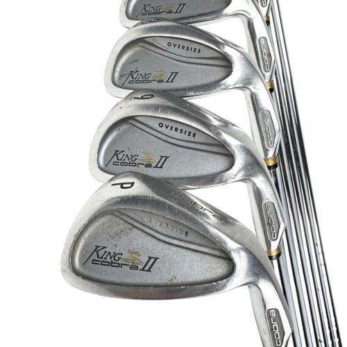 Used Cobra OVERSIZE II Mens Iron Set RH 4I-PW 11506-S000305426