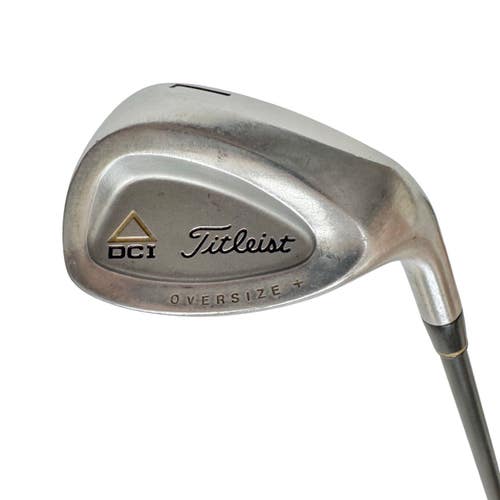 Used Titleist DCI OVERSIZE + Golf Wedge Mens RH Lob Wedge 11506-S000305576