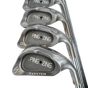 Used Ping ZING BLACK DOT Mens Iron Set RH 3I-PW 11506-S000306273