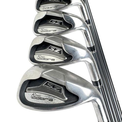 Used Cobra SZ Mens Iron Set RH 5I-SW 11506-S000307460