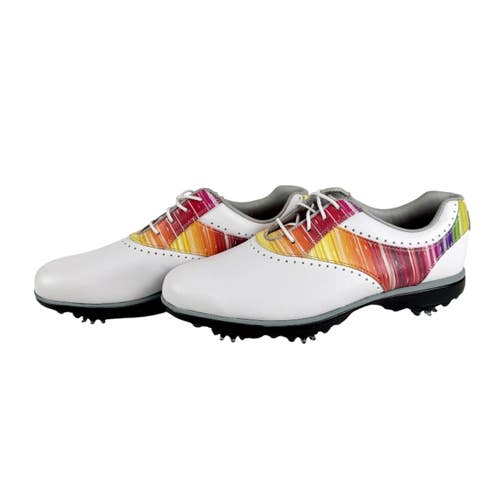 Used Foot Joy Womens Golf Shoes White Senior 9.5 11506-S000307530