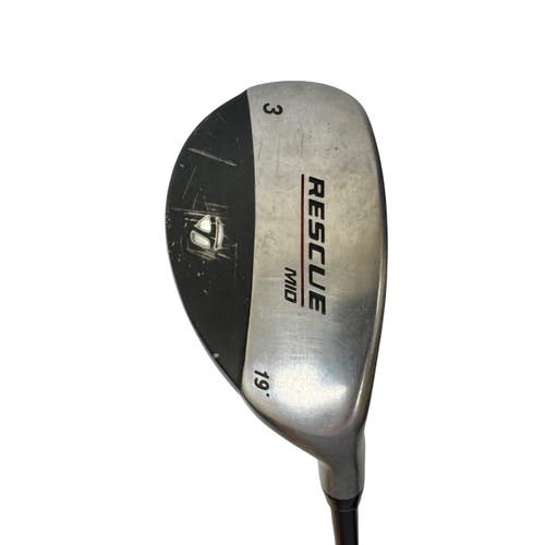 Used Taylormade RESCUE MID Mens Hybrid Club RH 3 Hybrid 11506-S000307266