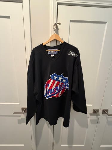 XXL Black Rochester Americans Practice Jersey (Used)