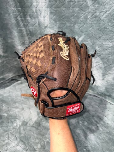 Brown Rawlings Mark of a Pro LH Pitcher's Baseball Glove 12.5" (Used)