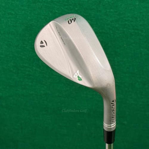 TaylorMade Milled Grind 4 MG4 60-LBV7 60 Lob Wedge Stepped Steel Wedge Flex