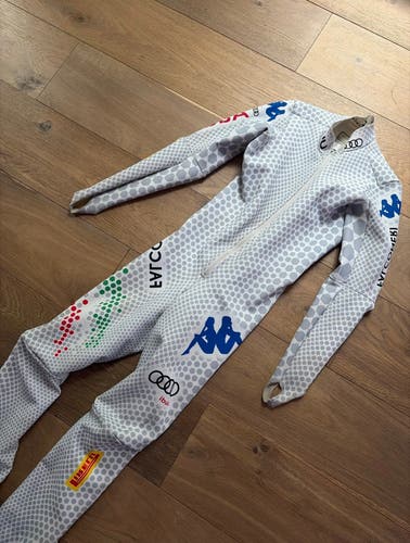 Italian team race suit kids size 10Y/O