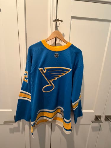 SIGNED Jori Lethera St Louis Blues Jersey (Used)