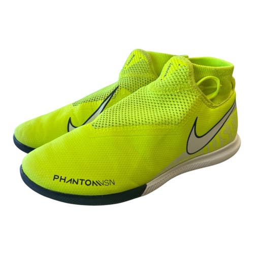 Used Nike PHANTOM VISION ELITE Soccer Turf Shoes Optic Yellow Senior 8 11450-S000526711