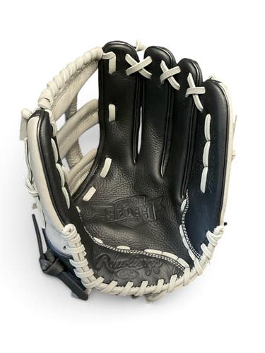 Used Rawlings SELECT SERIES BB/SB Glove RH Throw Black 12 1/2" 11450-S000526691