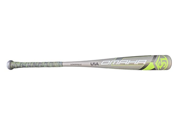 Used Louisville Slugger OMAHA 2020 BB/SB USA 2 5/8 Bat 28" 11450-S000526566