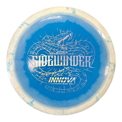 Used Innova HALO STAR SIDEWINDER Disc Golf Driver Royal Blue 159g 11450-S000526531