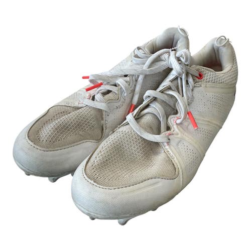 Used Under Armour GLORY MC WMNS LAX Cleats Womens White Senior 7.5 11450-S000526537
