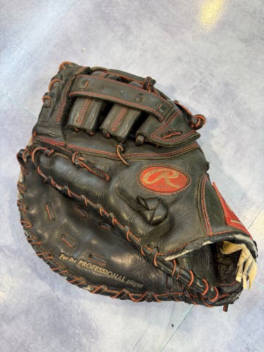 Brown Rawlings R9 LH Catcher's Baseball Glove 12" (Used)