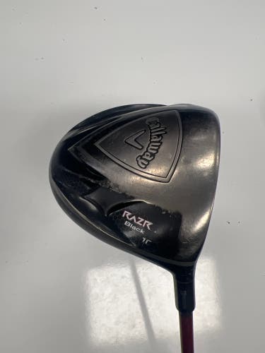 2012 Callaway Razr X Black Right Handed Driver Regular Flex 10 Loft Graphite Shaft (Used)