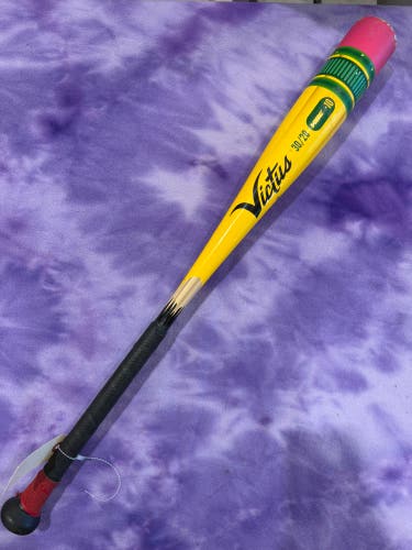 2024 Victus Vibe Alloy Bat USABat Certified (-10) Alloy 20 oz 30" (Used)