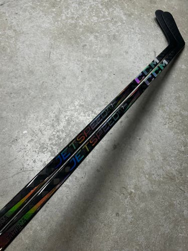 2 PACK 120 Flex P92 Senior CCM Jetspeed FT7 Pro Left Hand Hockey Stick Pro Stock (New)