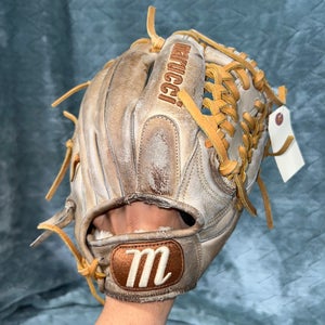 Brown Marucci Htg RH Outfield Baseball Glove 11.5" (Used)