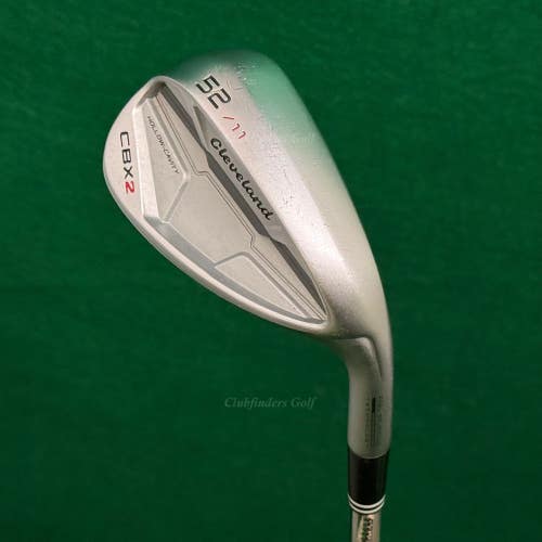 Cleveland CBX 2 52-11 52 Gap Wedge Dynamic Gold 115 Steel Wedge Flex