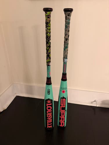 2026 Louisville Slugger Supra Composite USSSA Certified Bat (-8) 23 oz 31" (Used)