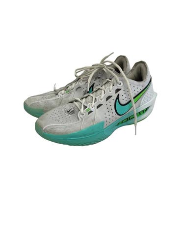 Used Nike GT Cut 3 Mens 11.5 Basketball Shoes M White 11692-S000155780