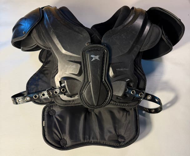 Extra Large Adult Xenith Velocity 2 Shoulder Pads w/ Back Plate