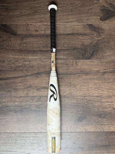2025 Rawlings Icon Composite USSSA Certified Bat (-10) 18 oz 28" (Used)