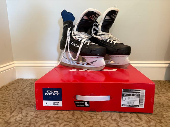 CCM Next Hockey Skates Regular Width 8 (Used)