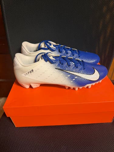 Nike Vapor Untouchable Speed 3 TD Football Cleats Blue/White US 12.5 Medium D