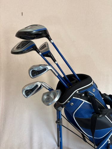 Junior Lynx Right Handed Clubs (Full Set) Junior 7 Pieces (Used)
