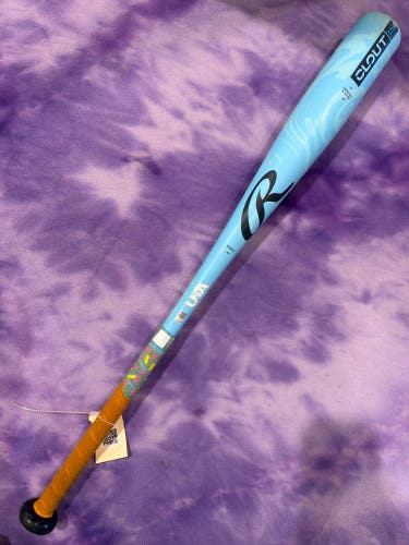 2025 Rawlings Clout AI Alloy Bat USSSA Certified (-10) Alloy 20 oz 30" (Used)