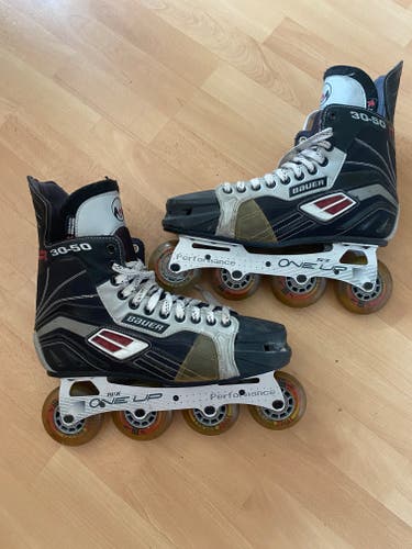Bauer Mega 30-50 Inline Skates Size 10 (Used)