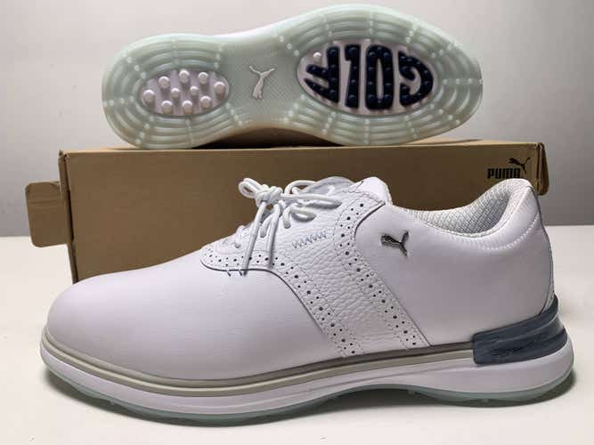 Puma Avant Waterproof Golf Shoes White Men's SZ 12 (379428 01) NIB