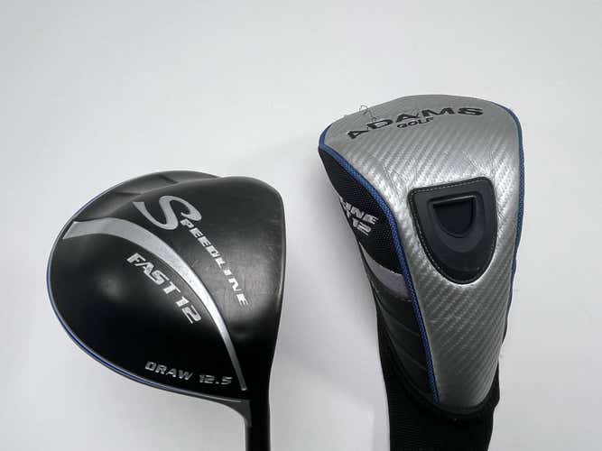 Adams Fast 12 Draw Driver 12.5* Grafalloy ProLaunch Blue 55g Senior RH HC DENT