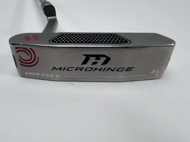 LEFTY Odyssey Microhinge #1 CH Putter 35" Mens LH