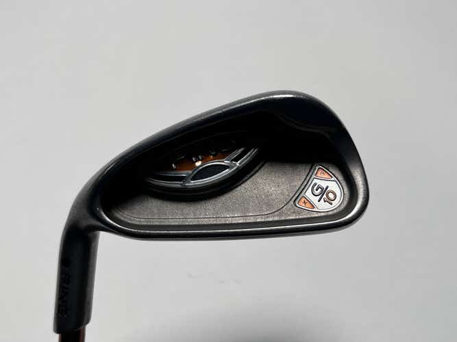 Ping G10 Single 6 Iron Black Dot TFC 129 I Senior Graphite Mens RH Midsize Grip