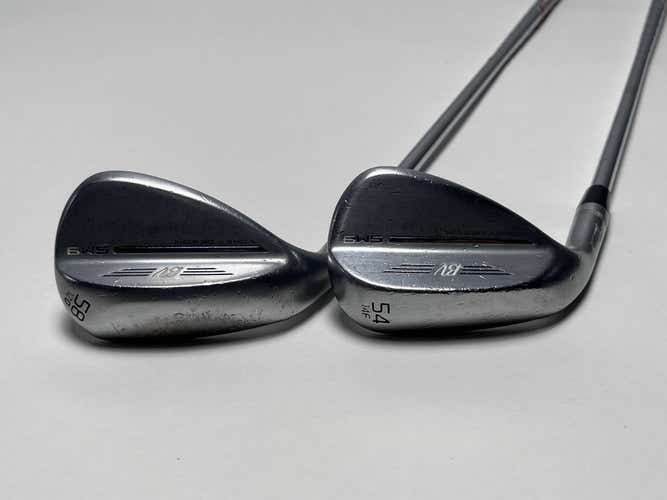 Titleist Vokey SM9 Tour Chrome Wedge Set 54* 14 58* 12 AMT Red R300 Regular LH