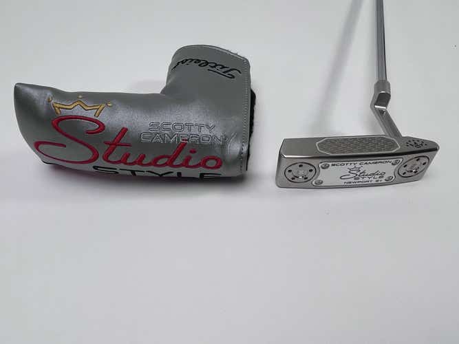 Scotty Cameron Studio Style Newport 2 Plus 2025 Putter 34" Mens RH HC NEW