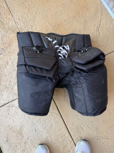Senior Large Vaughn SLR4 Pro Hockey Goalie Pants Pro Stock (Used)