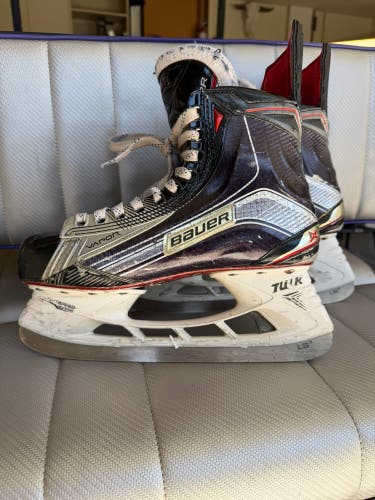 2015 Bauer Vapor 1X Hockey Skates Regular Width 8 (Used)