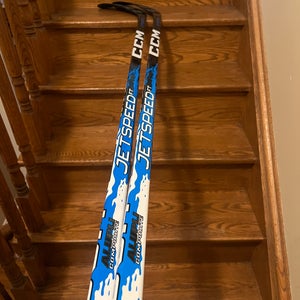 (2 Pack) Senior CCM JetSpeed FT9 Pro Right Handed Hockey Stick P28 70 Flex Pro Stock (New)