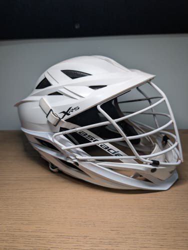 White Cascade XRS Helmet (Used)