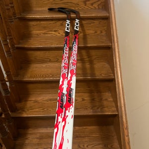 (2 Pack) Senior CCM JetSpeed FT9 Pro Right Handed Hockey Stick P28 70 Flex Pro Stock (New)