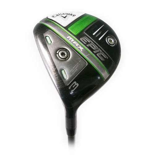 LH Callaway Epic Max 15* 3 Wood Graphite Tensei Blue 65 Stiff Flex
